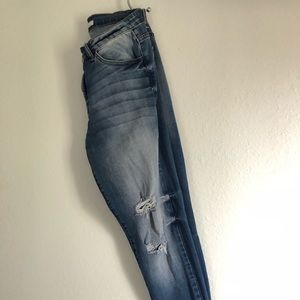 Cropped Ankle Regular Waist Denim Jeans